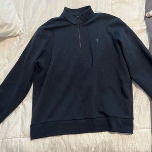 Navy Polo Quarter zip